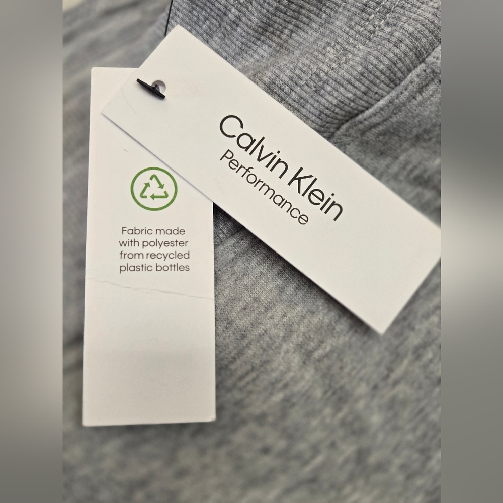 Calvin Klein Performance NWT Gray Track/Wide Leg Activewear Pants Size 1X - Picture 8 of 8